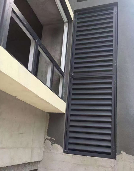 空調外機通風百葉窗案例